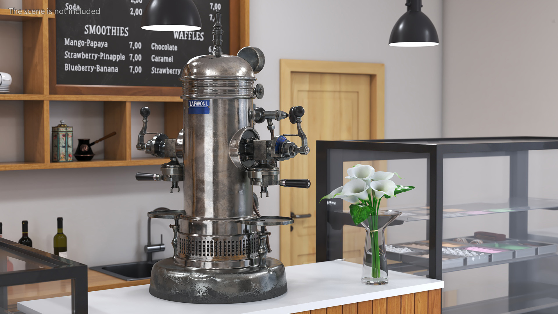 La Pavoni Vintage Espresso Machine 3D model