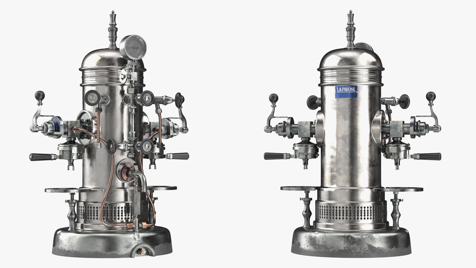 La Pavoni Vintage Espresso Machine 3D model