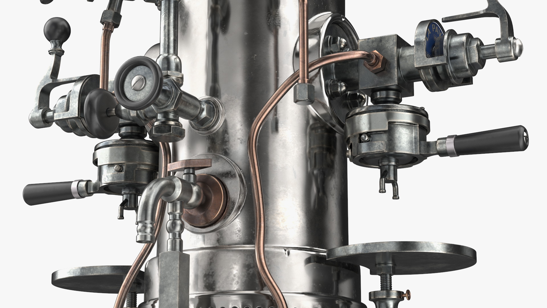 La Pavoni Vintage Espresso Machine 3D model