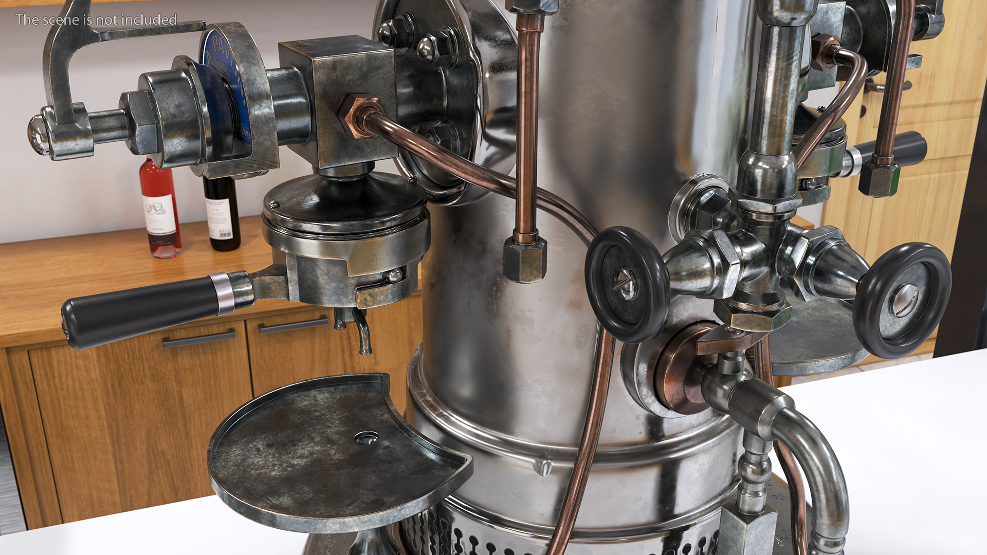 La Pavoni Vintage Espresso Machine 3D model