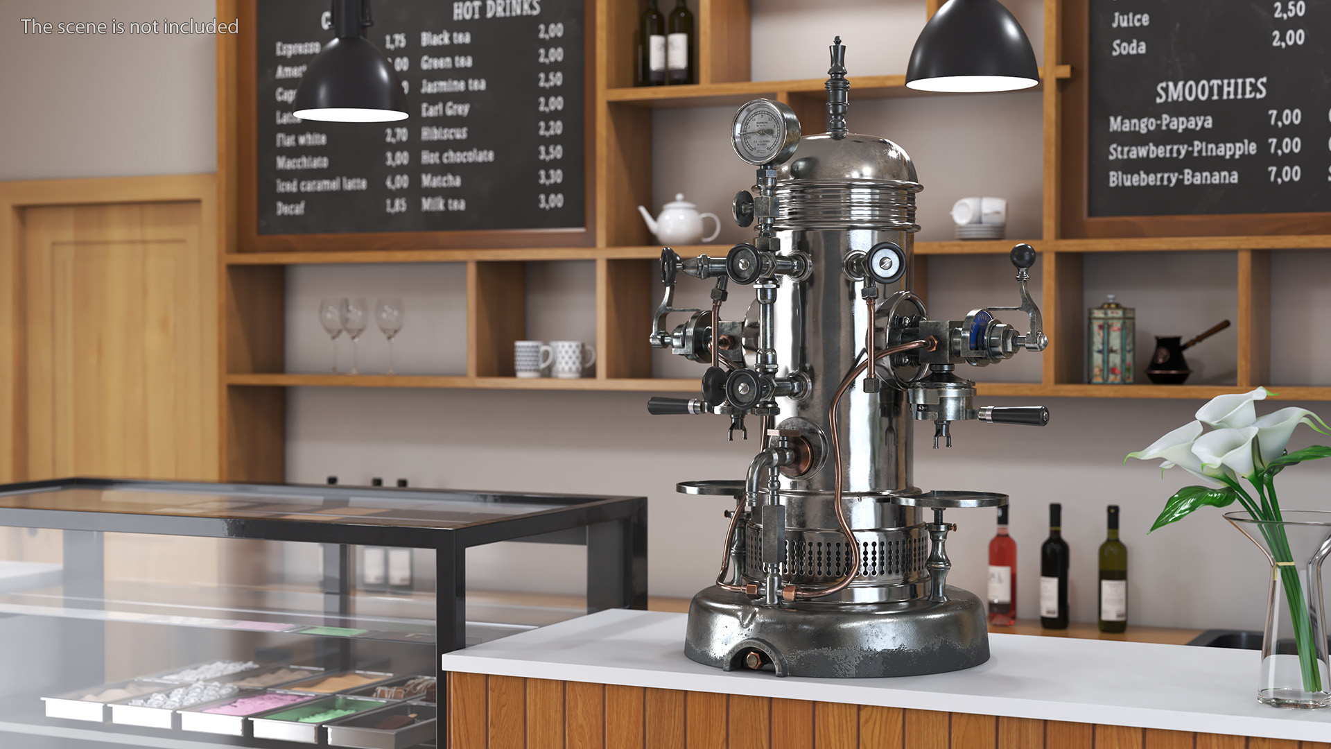 La Pavoni Vintage Espresso Machine 3D model
