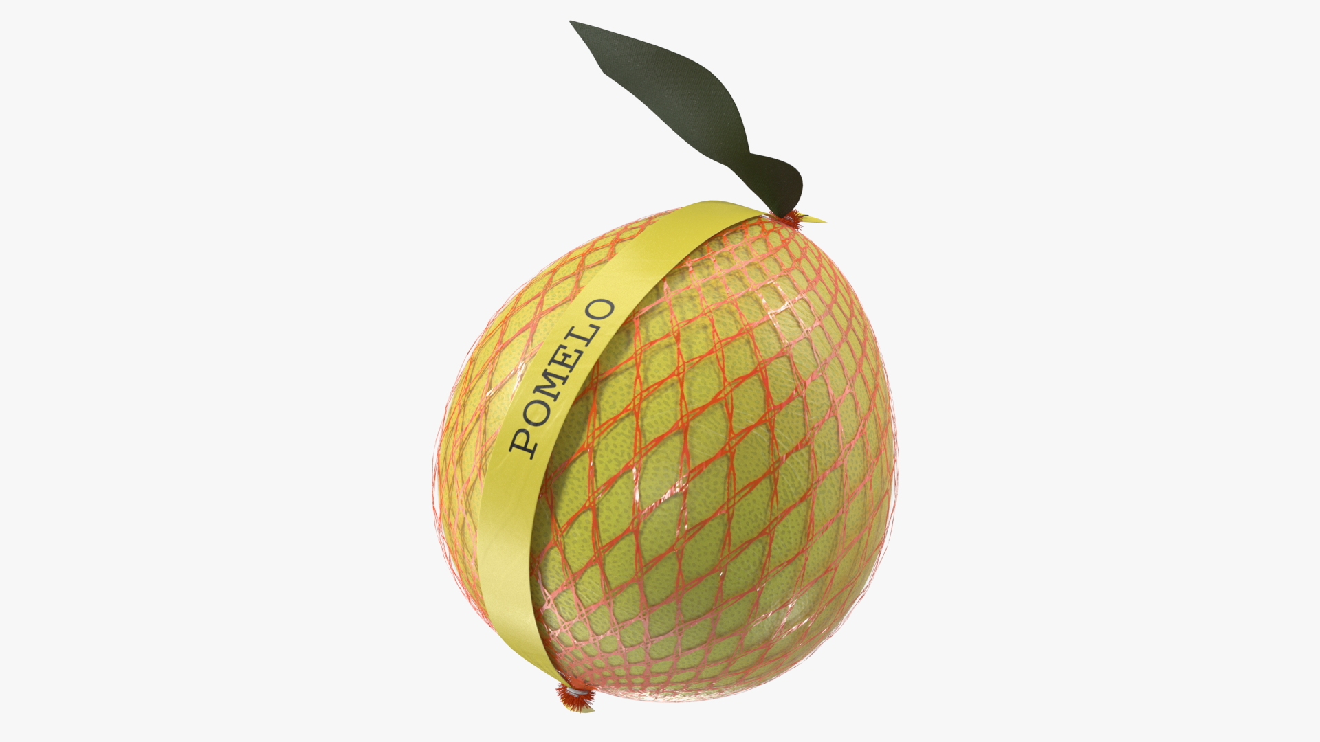 3D Package of Yellow Pomelo Fur model