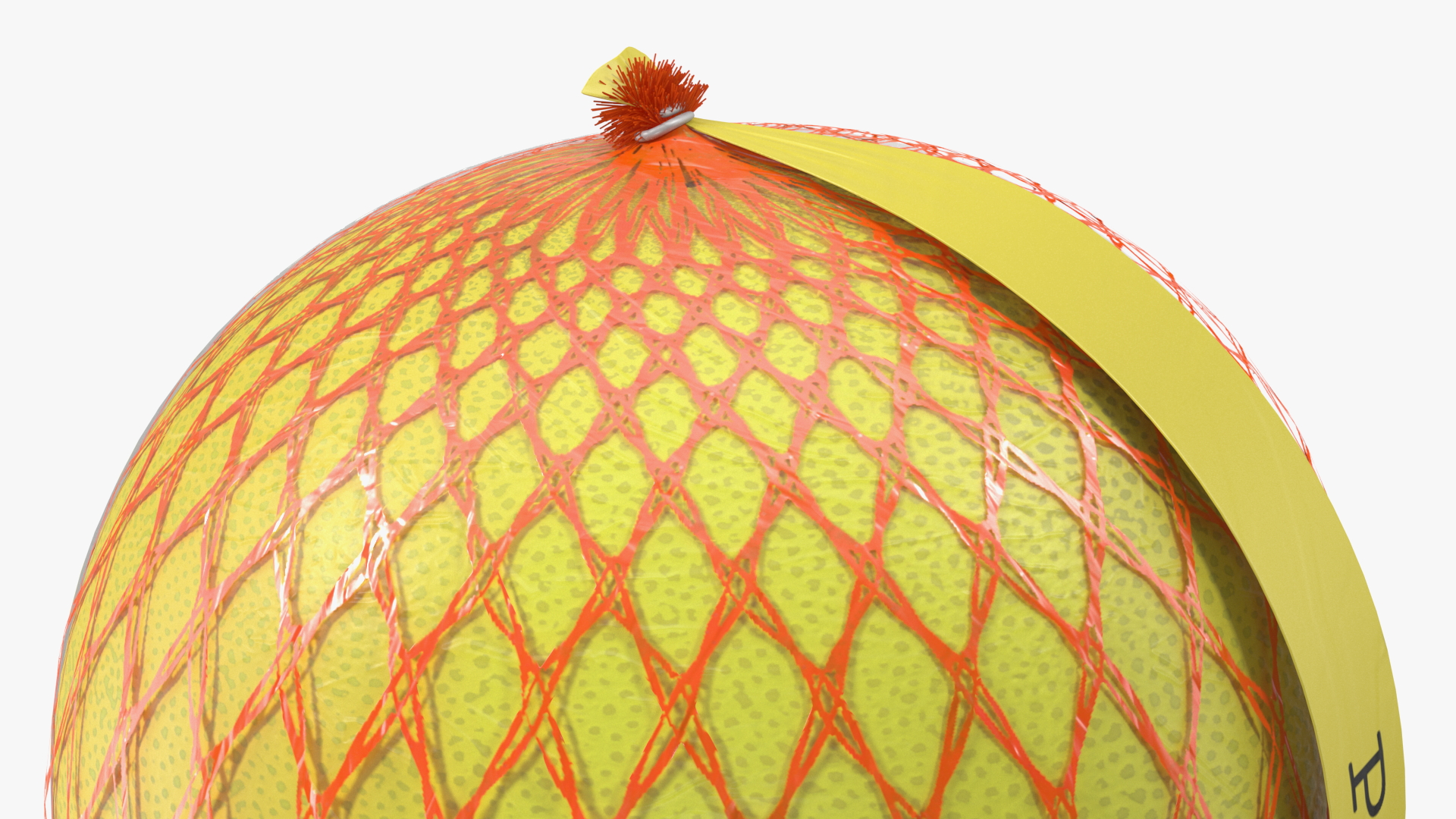 3D Package of Yellow Pomelo Fur model