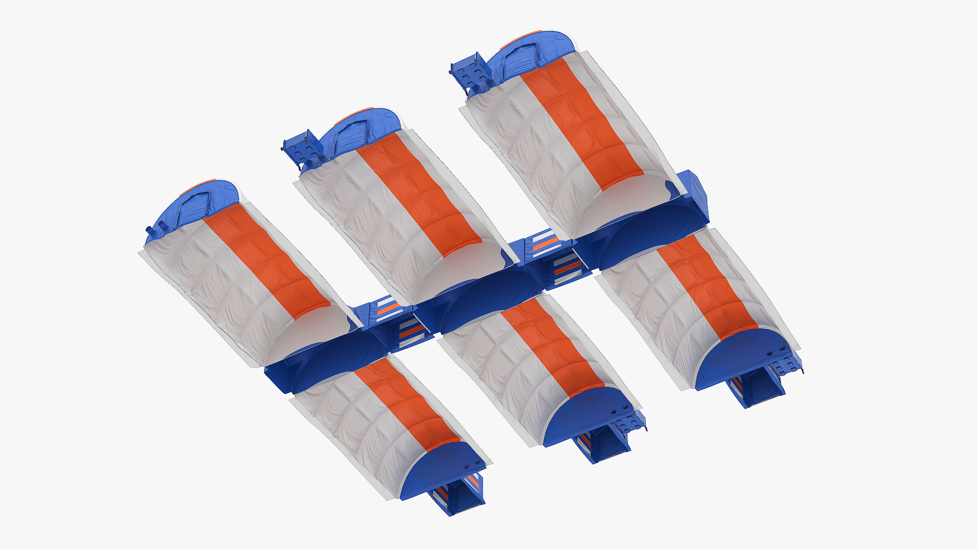 3D model Negative Pressure Isolation Hospital Shelters