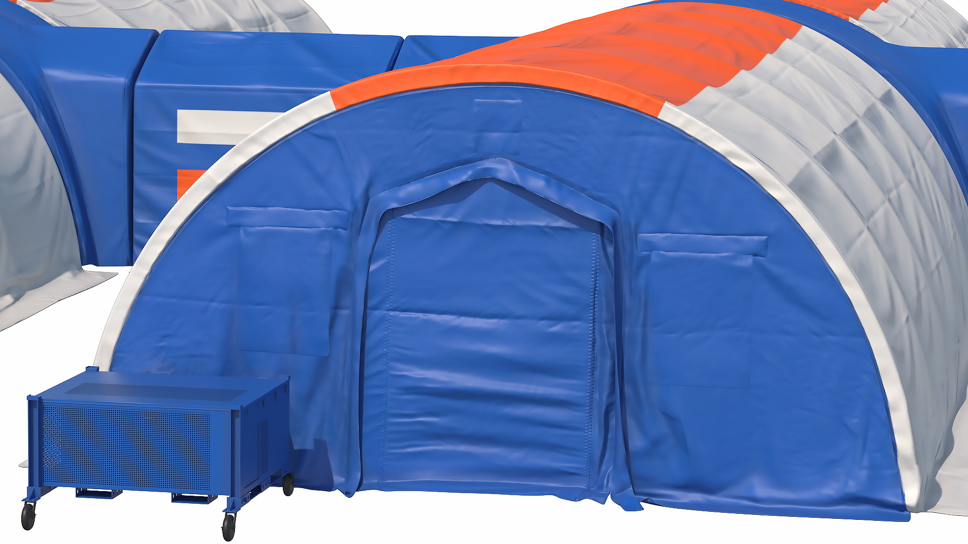 3D model Negative Pressure Isolation Hospital Shelters