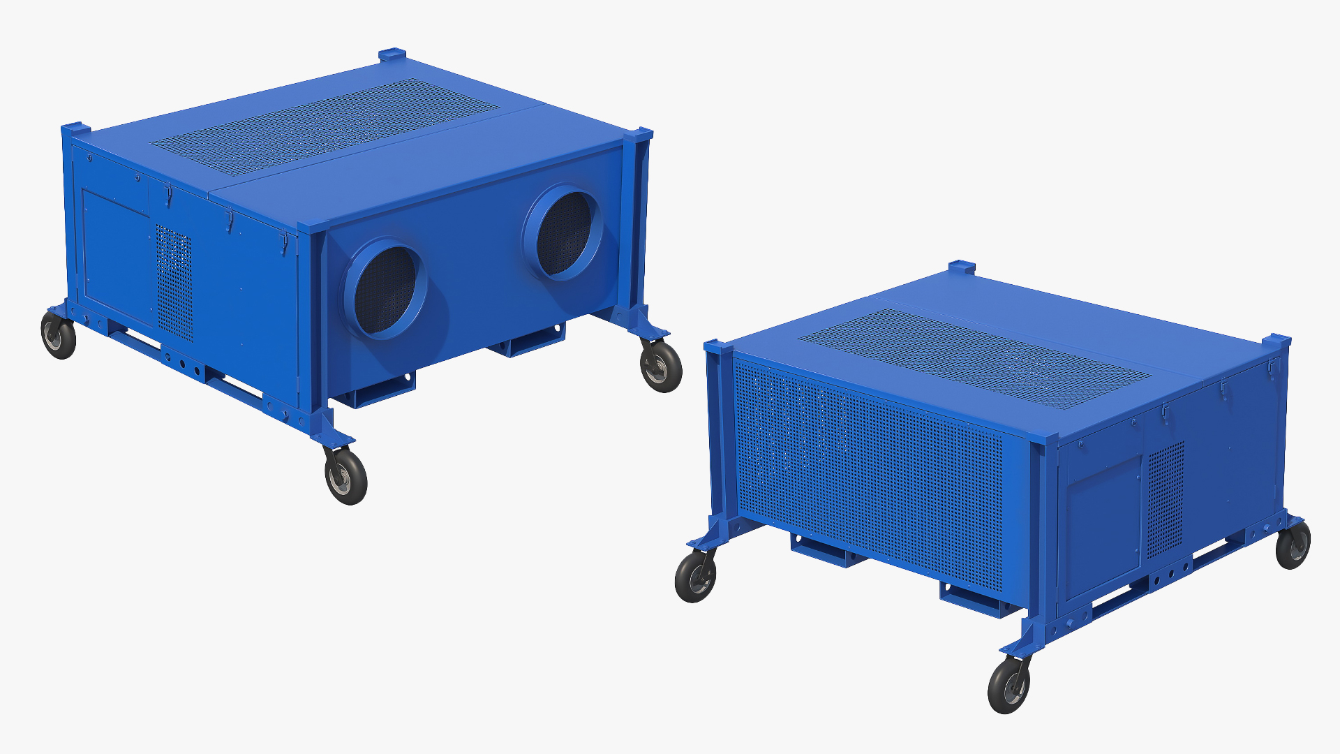 3D model Negative Pressure Isolation Hospital Shelters