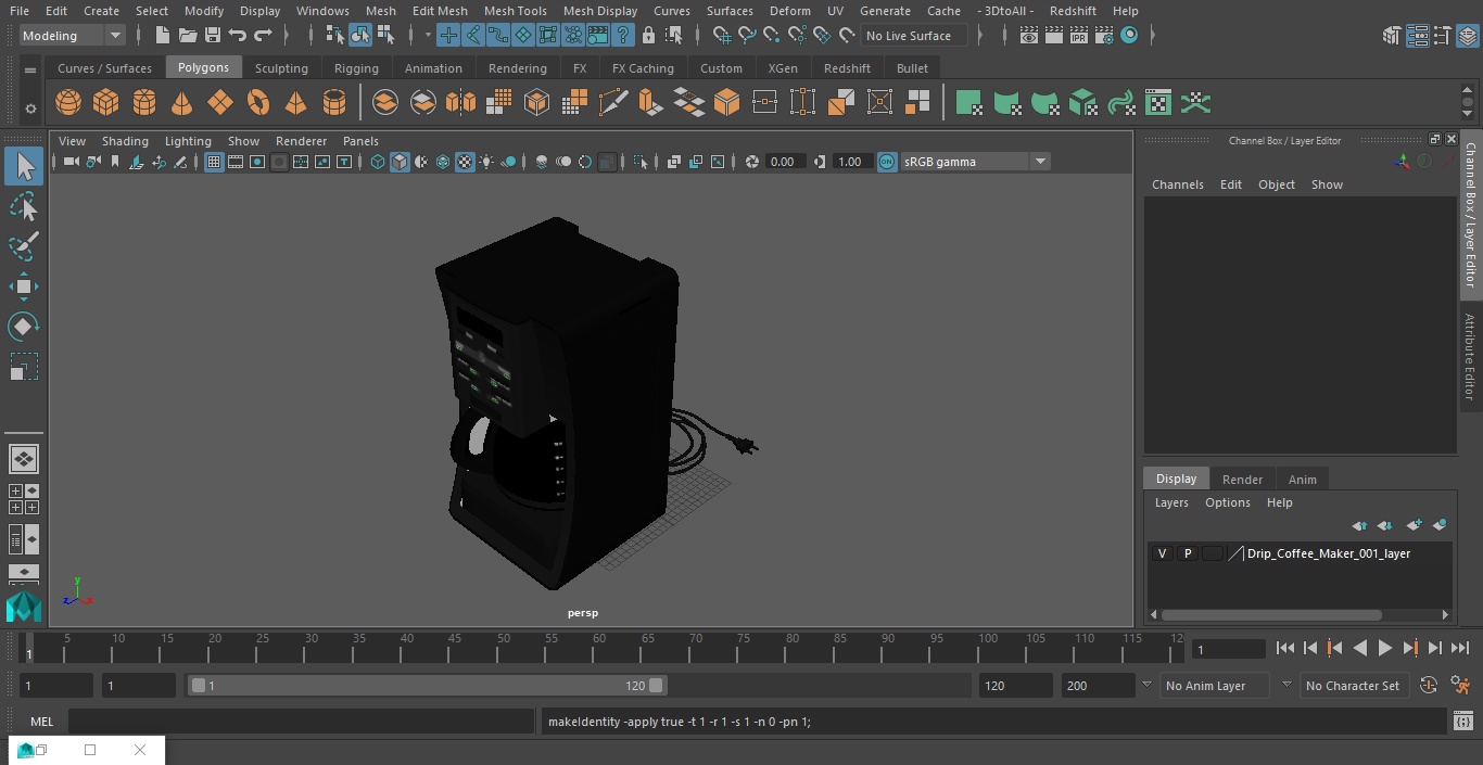 Drip Coffee Maker 3D