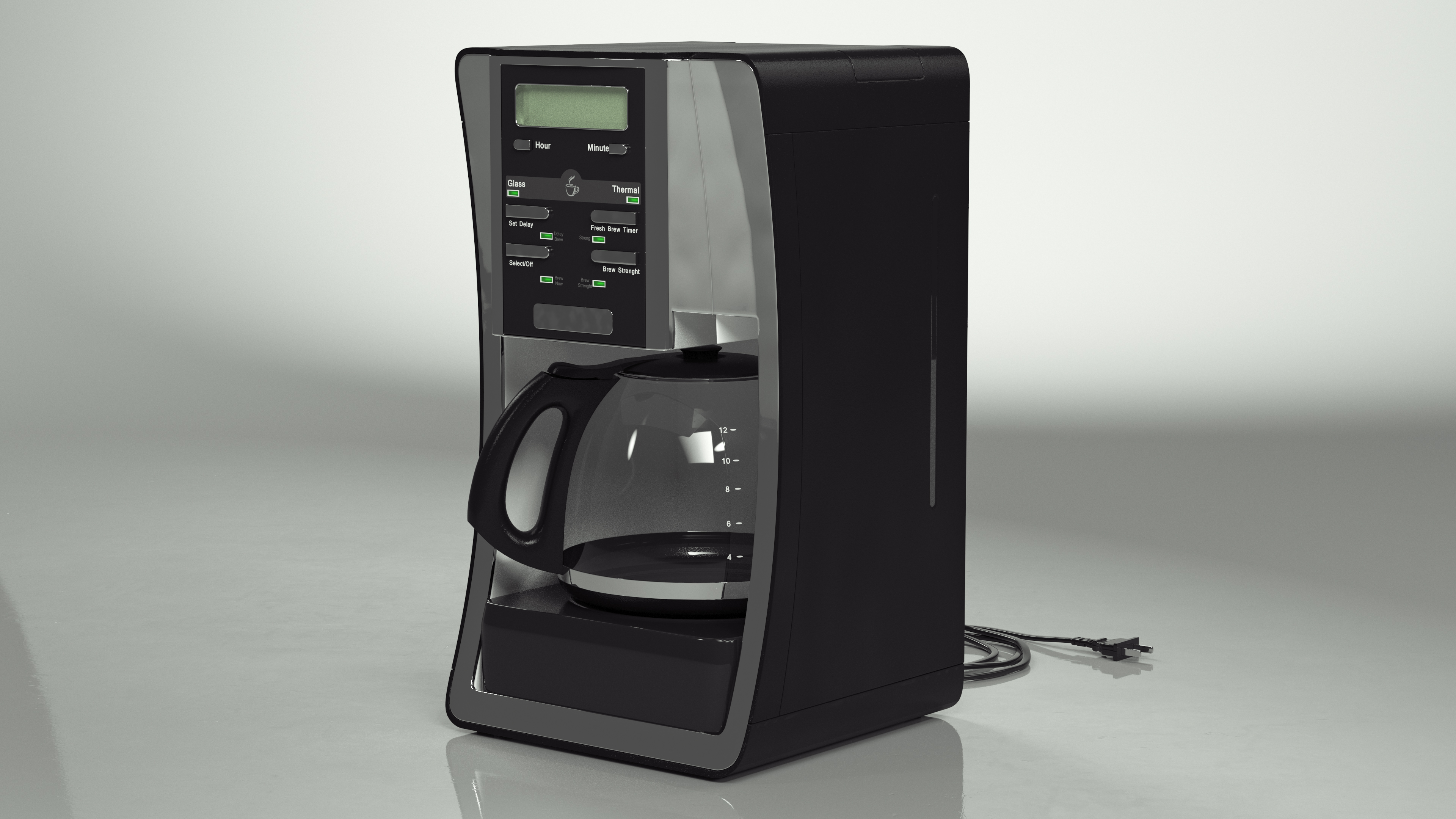 Drip Coffee Maker 3D