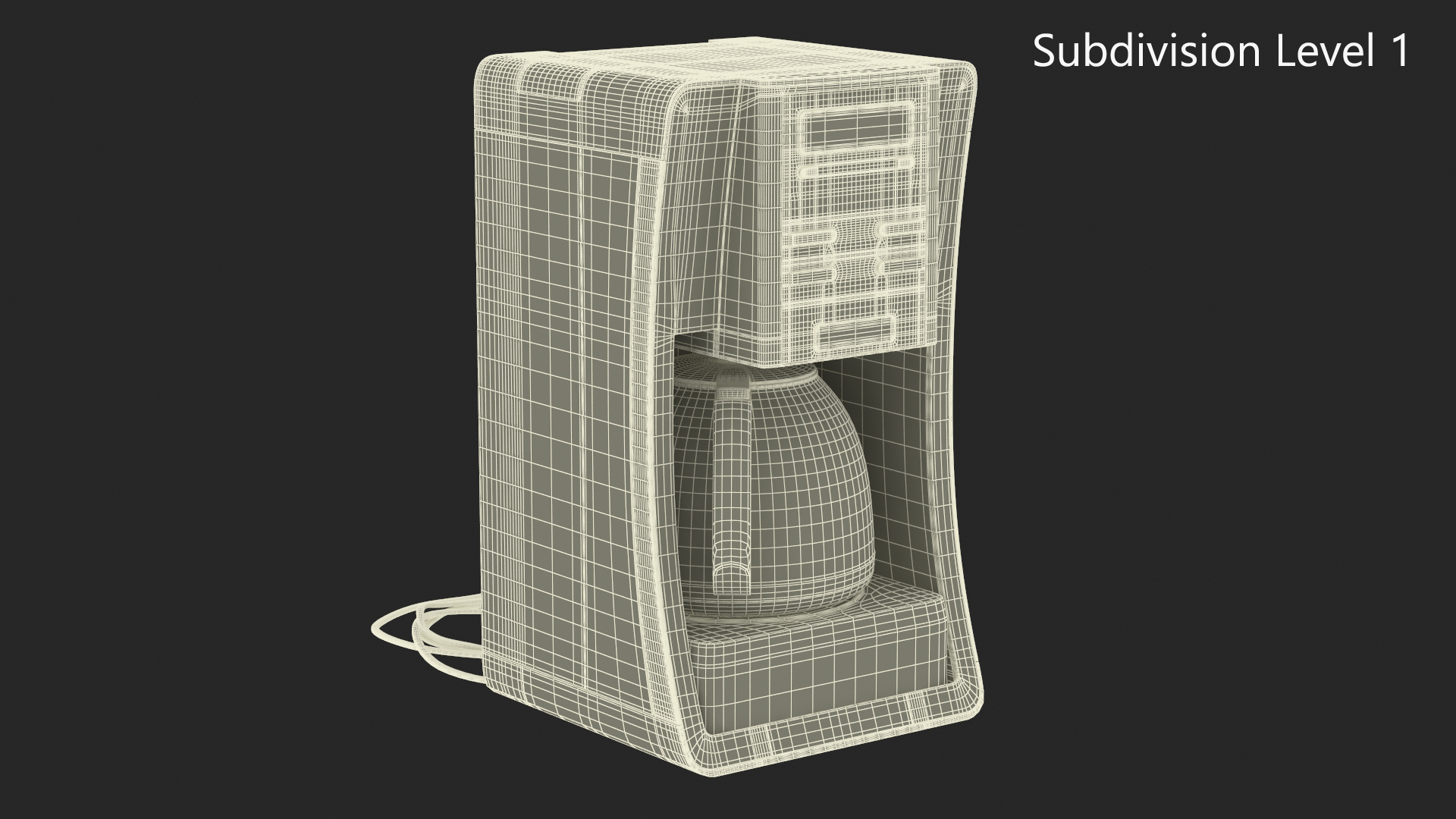 Drip Coffee Maker 3D