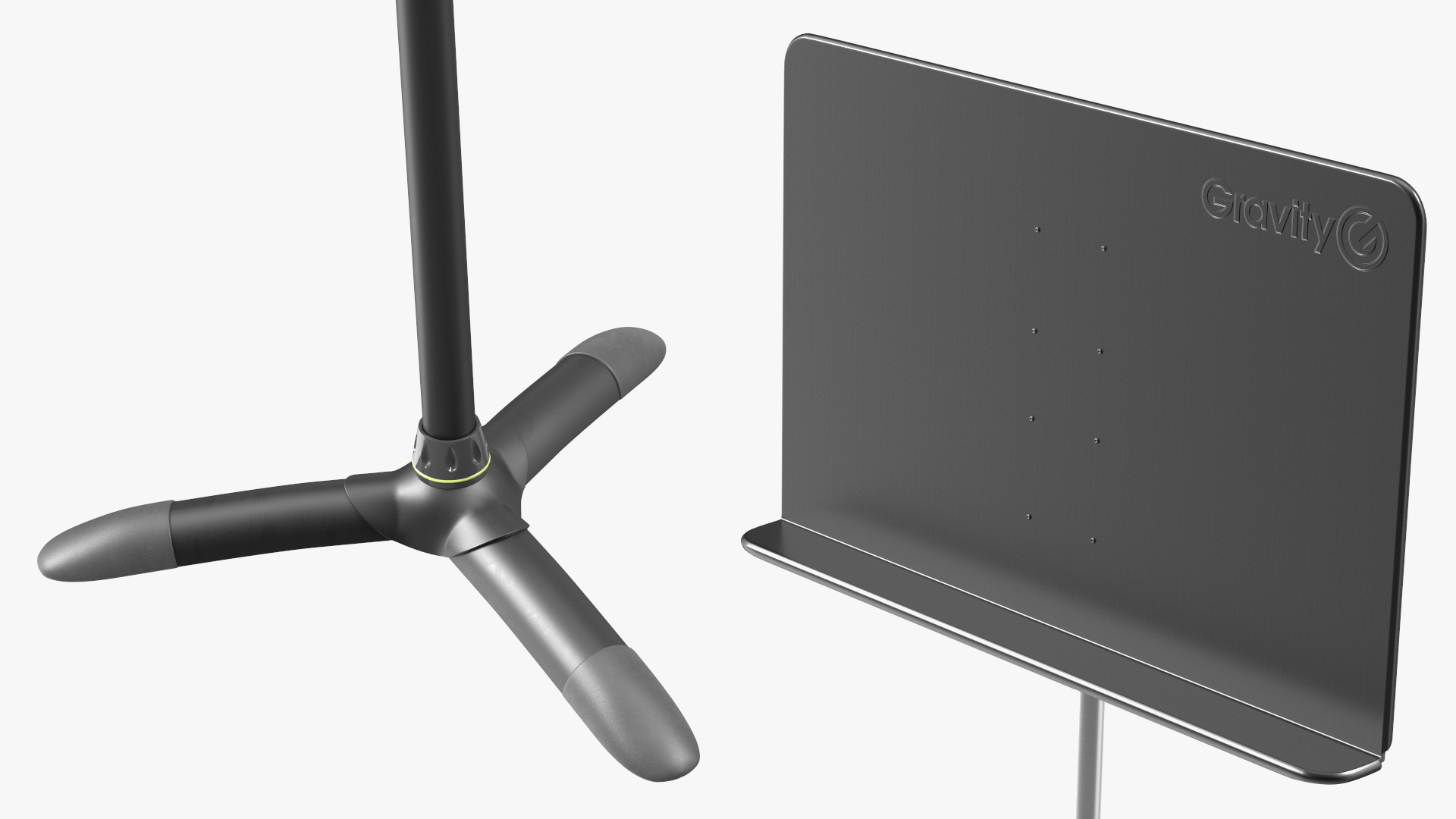 Heavy Duty Music Stand 3D