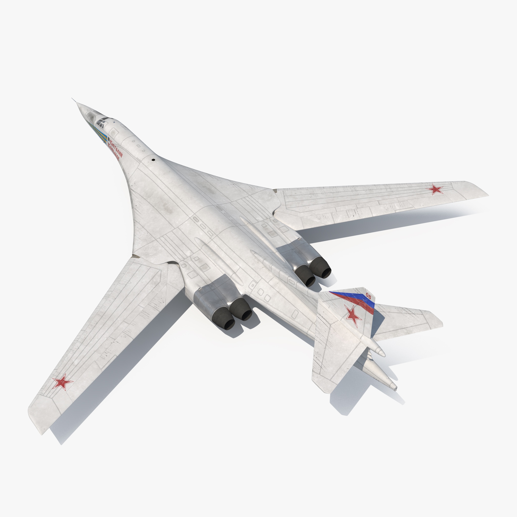 Strategic Bomber Tupolev Tu-160 Blackjack, view 3