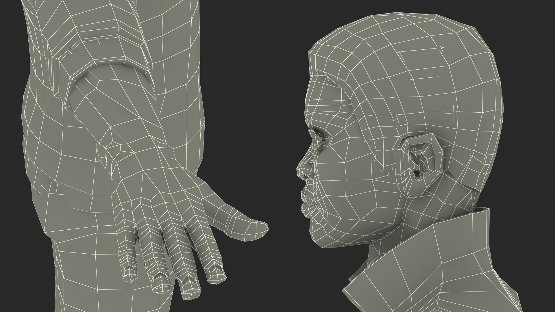 3D model Teenager Light Skin Street Outfit Rigged