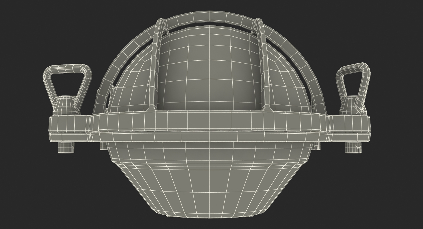 3D model Bulkhead Light Black