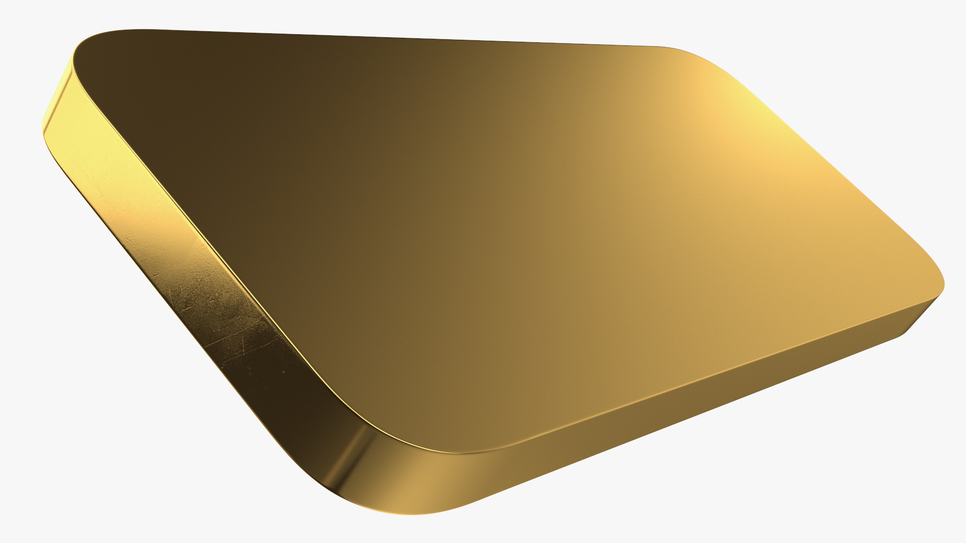 3D Safety Deposit Box With Gold Bars model
