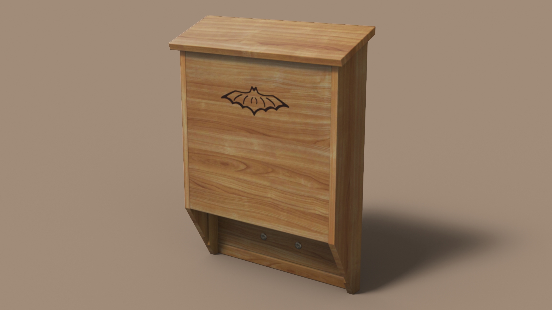 3D Bat House Wooden