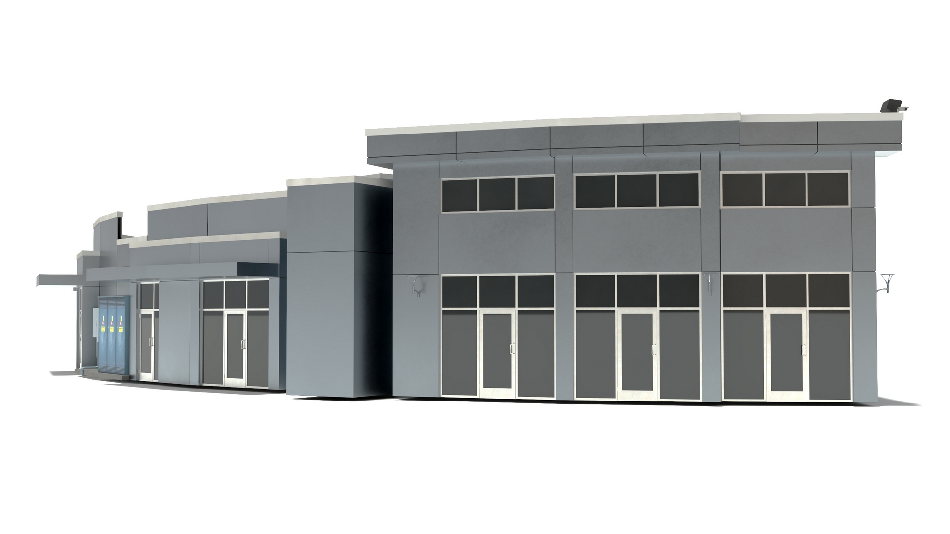 Amusement Park Shop 3D model
