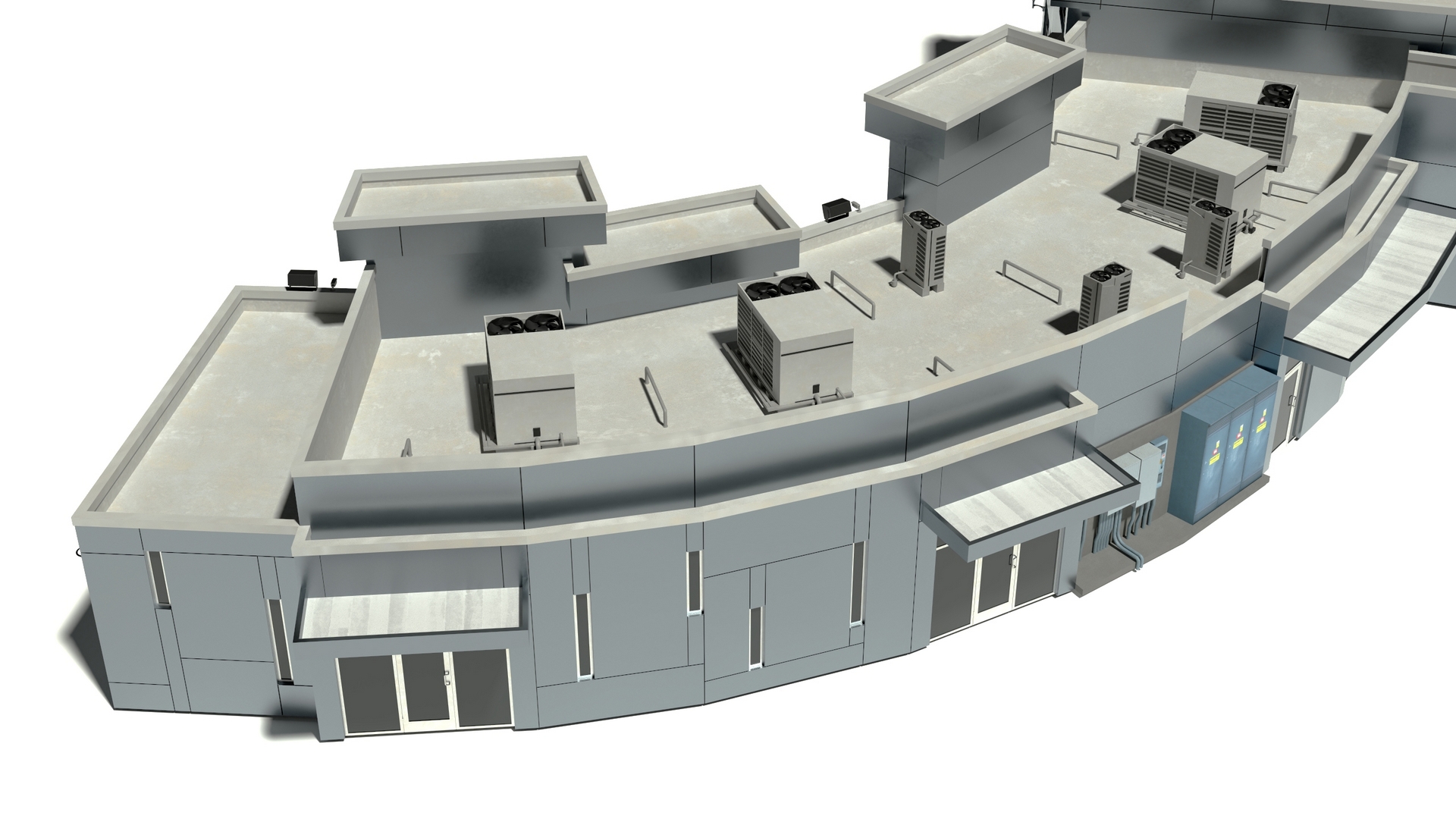 Amusement Park Shop 3D model