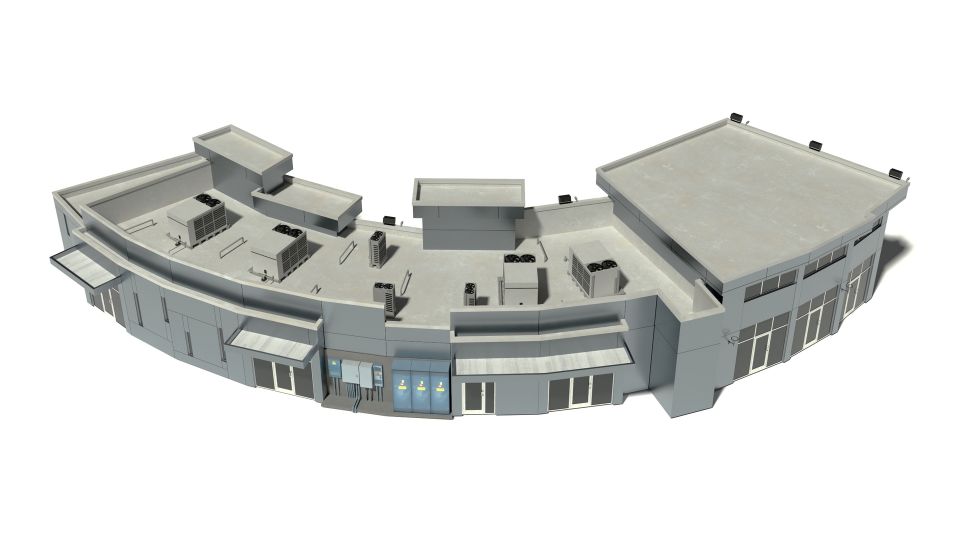Amusement Park Shop 3D model