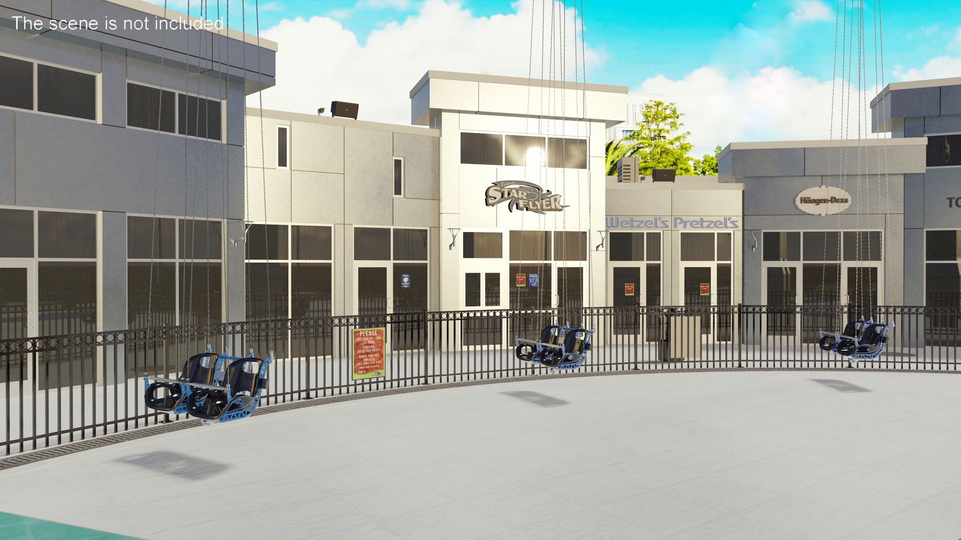 Amusement Park Shop 3D model