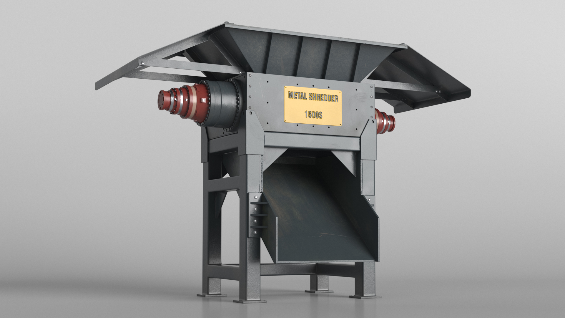 Metal Shredder 3D model