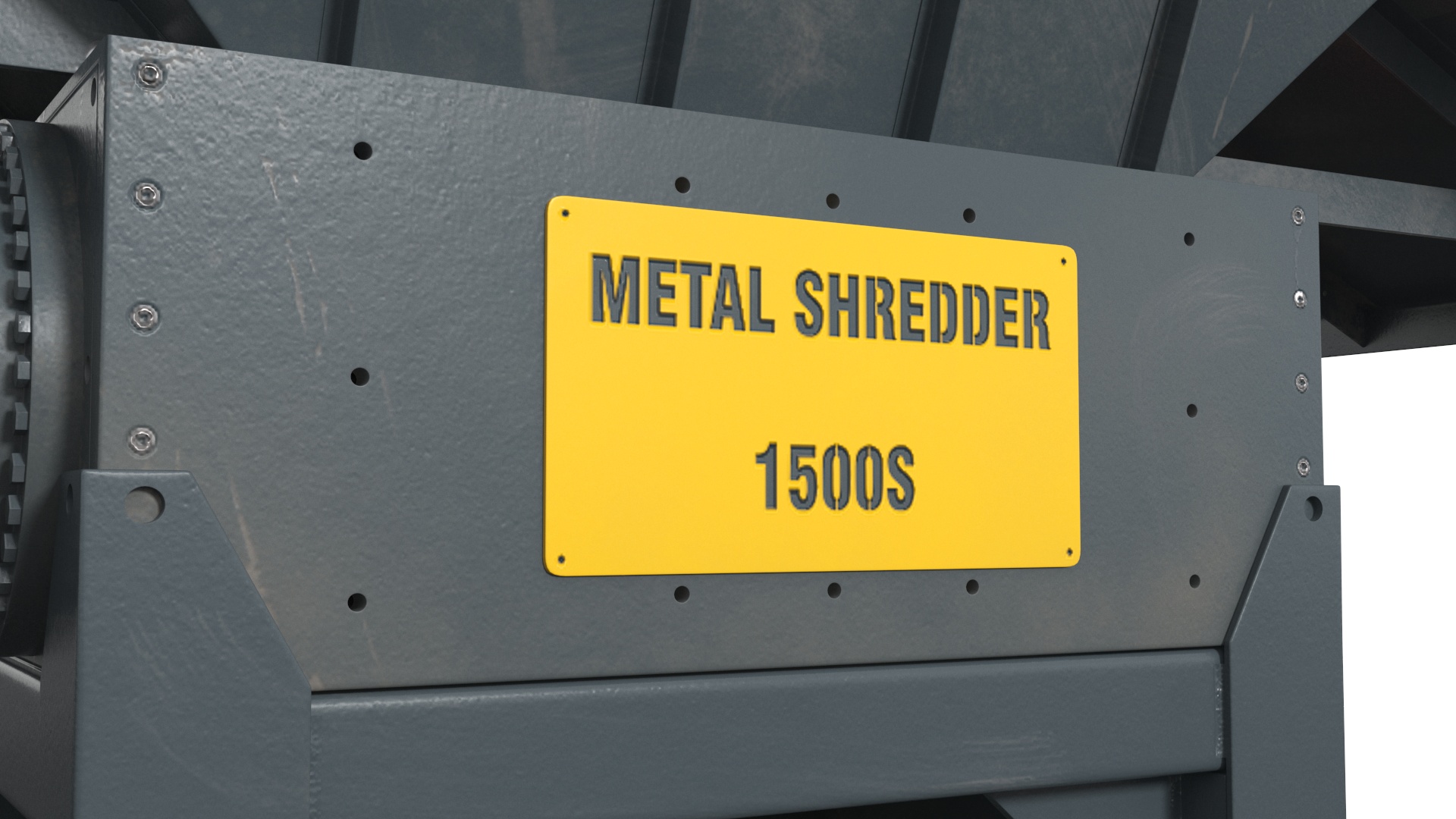 Metal Shredder 3D model
