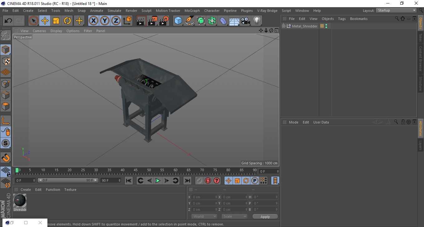 Metal Shredder 3D model