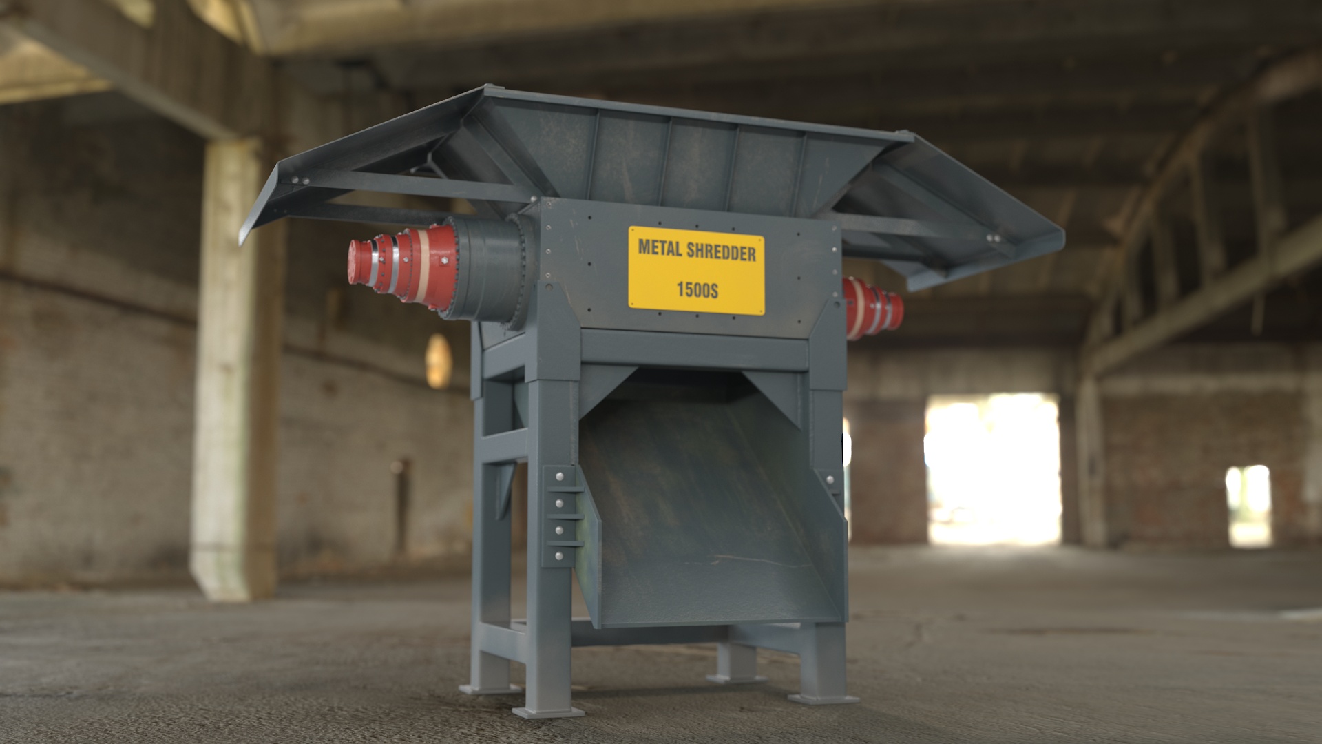 Metal Shredder 3D model