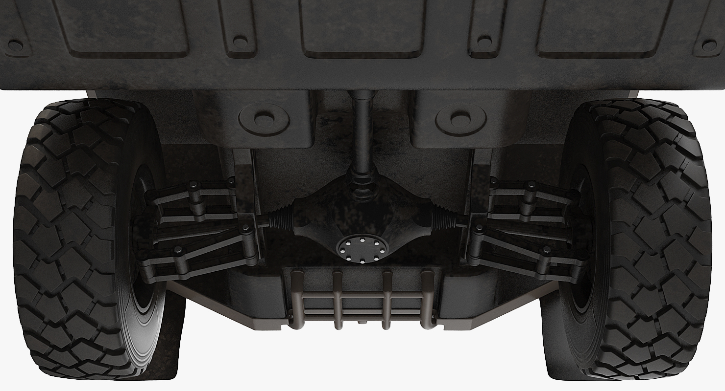 3D model Hawkei Thales 4x4 Vehicle
