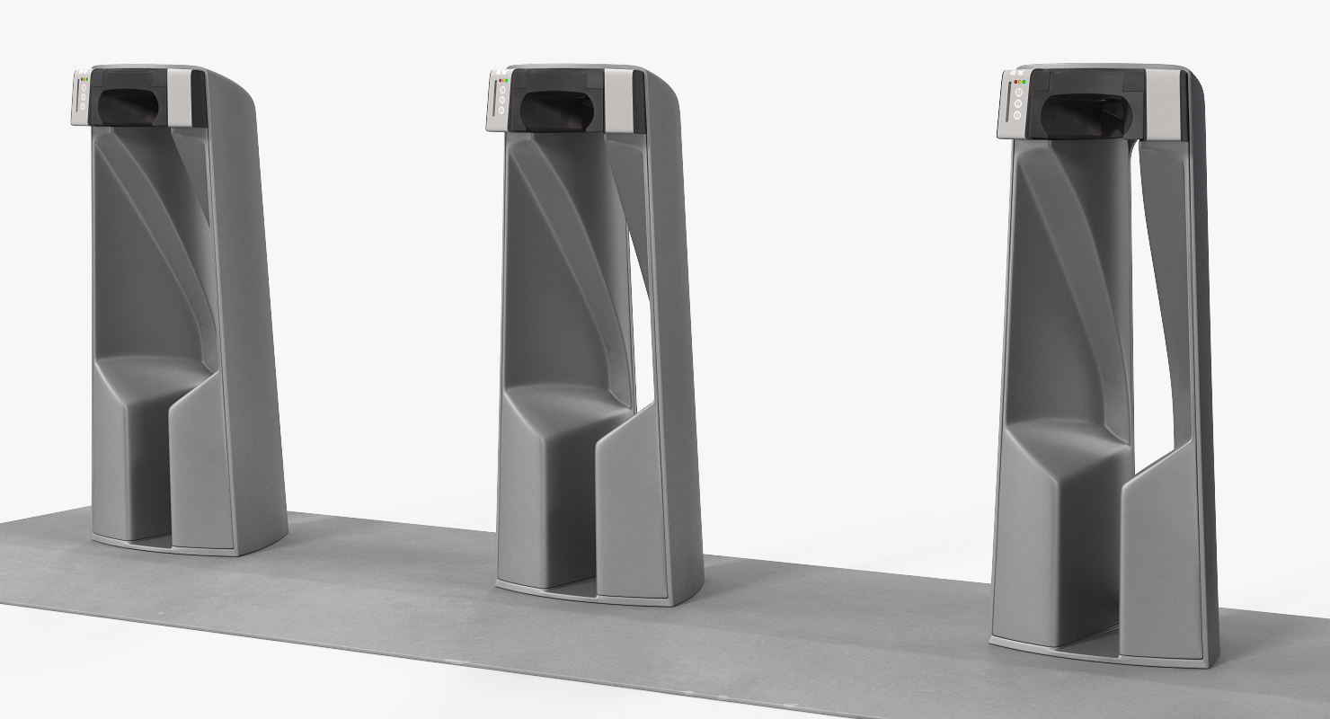 Citi Bike Pay Station Empty 3D