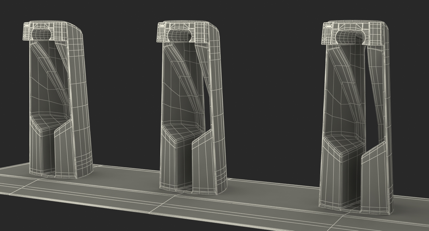 Citi Bike Pay Station Empty 3D