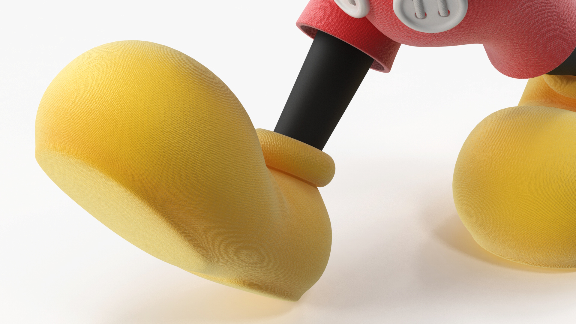 Disney Character Mickey Mouse Walking 3D