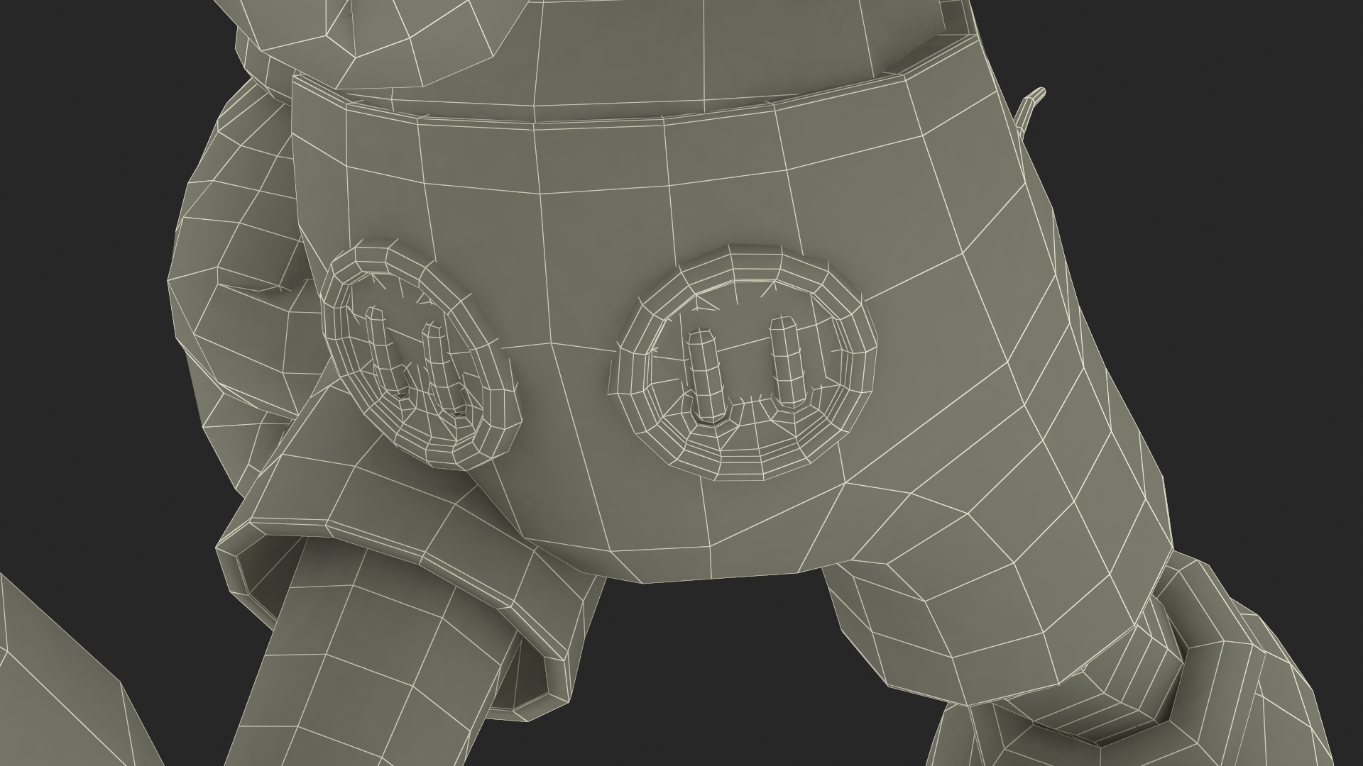 Disney Character Mickey Mouse Walking 3D