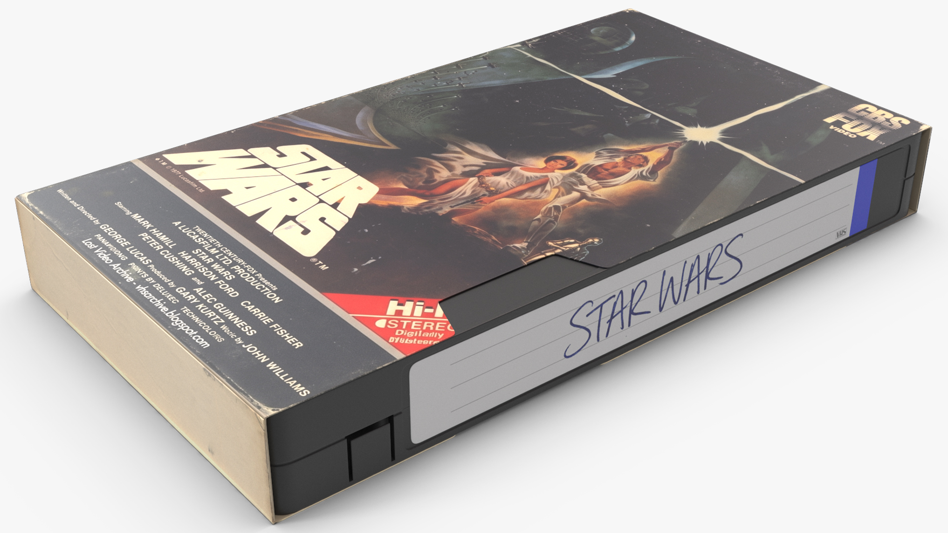 Vintage Star Wars VHS Movie Cassette - view 3