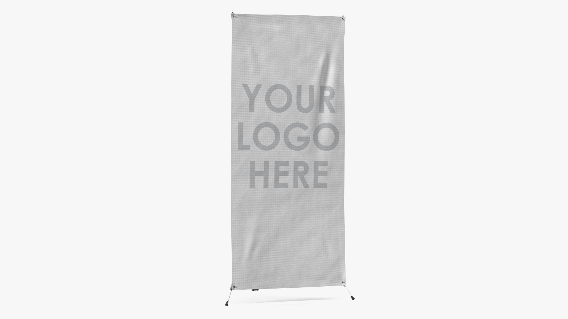 3D Trade Show Banner Stand model