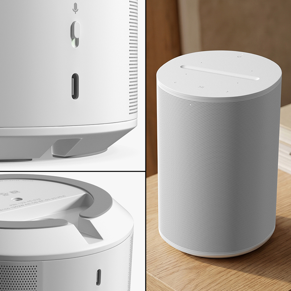 Compact Home Smart Speaker 3D model preview