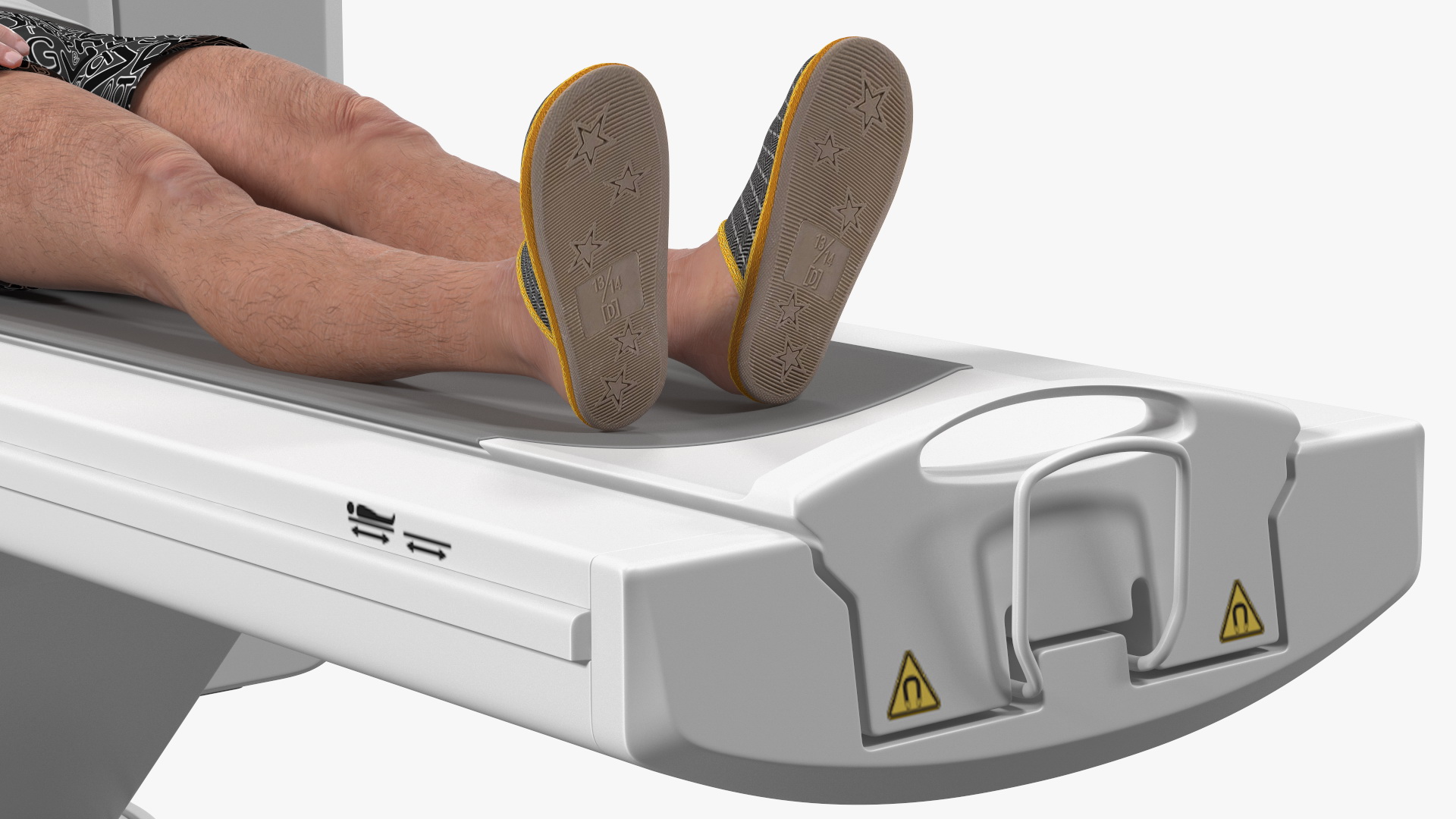 Tomograph Siemens with Patient Rigged 3D