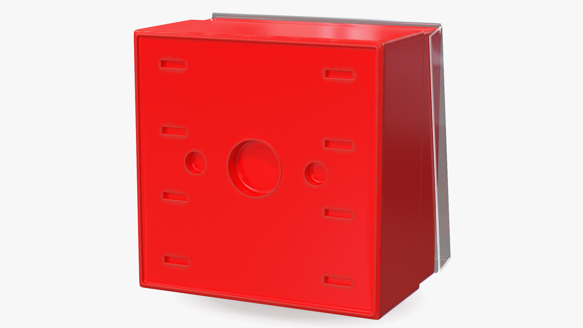 3D Manual Call Point Fire Alarm model