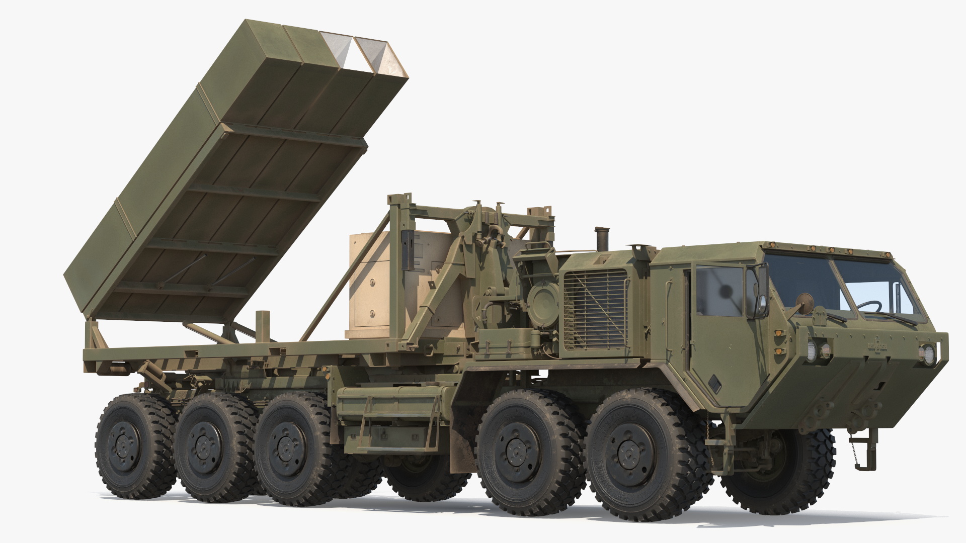 Blackbeard Hypersonic Missile Launcher on Truck - view 6