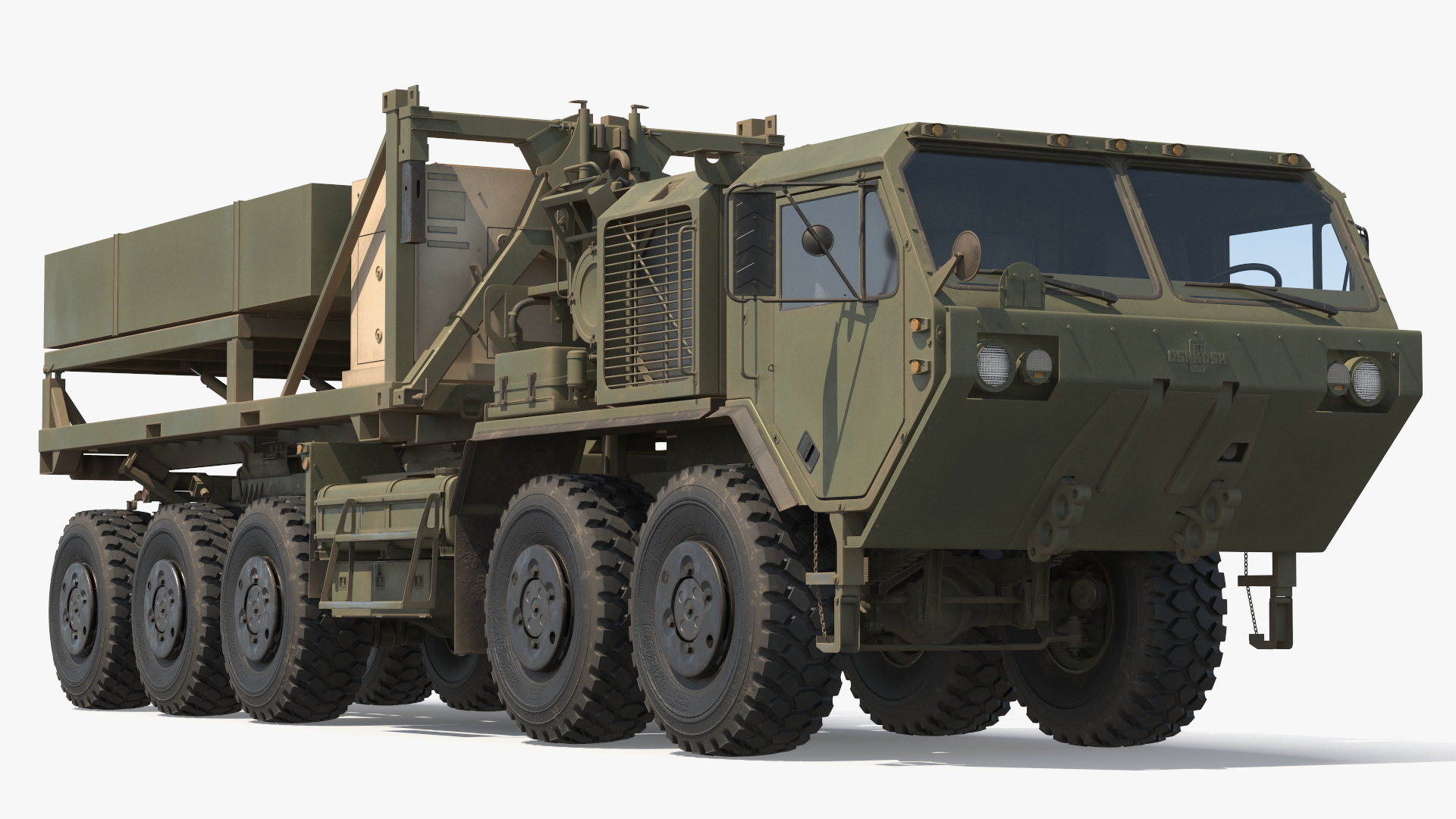 Blackbeard Hypersonic Missile Launcher on Truck - view 4