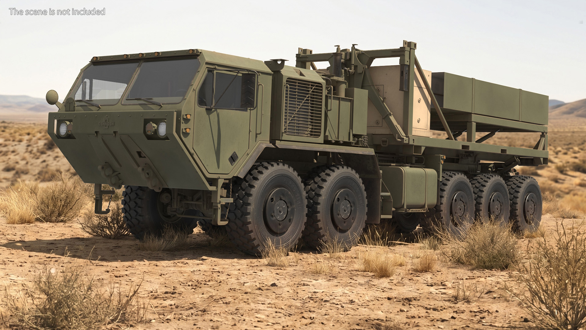 Blackbeard Hypersonic Missile Launcher on Truck - view 2