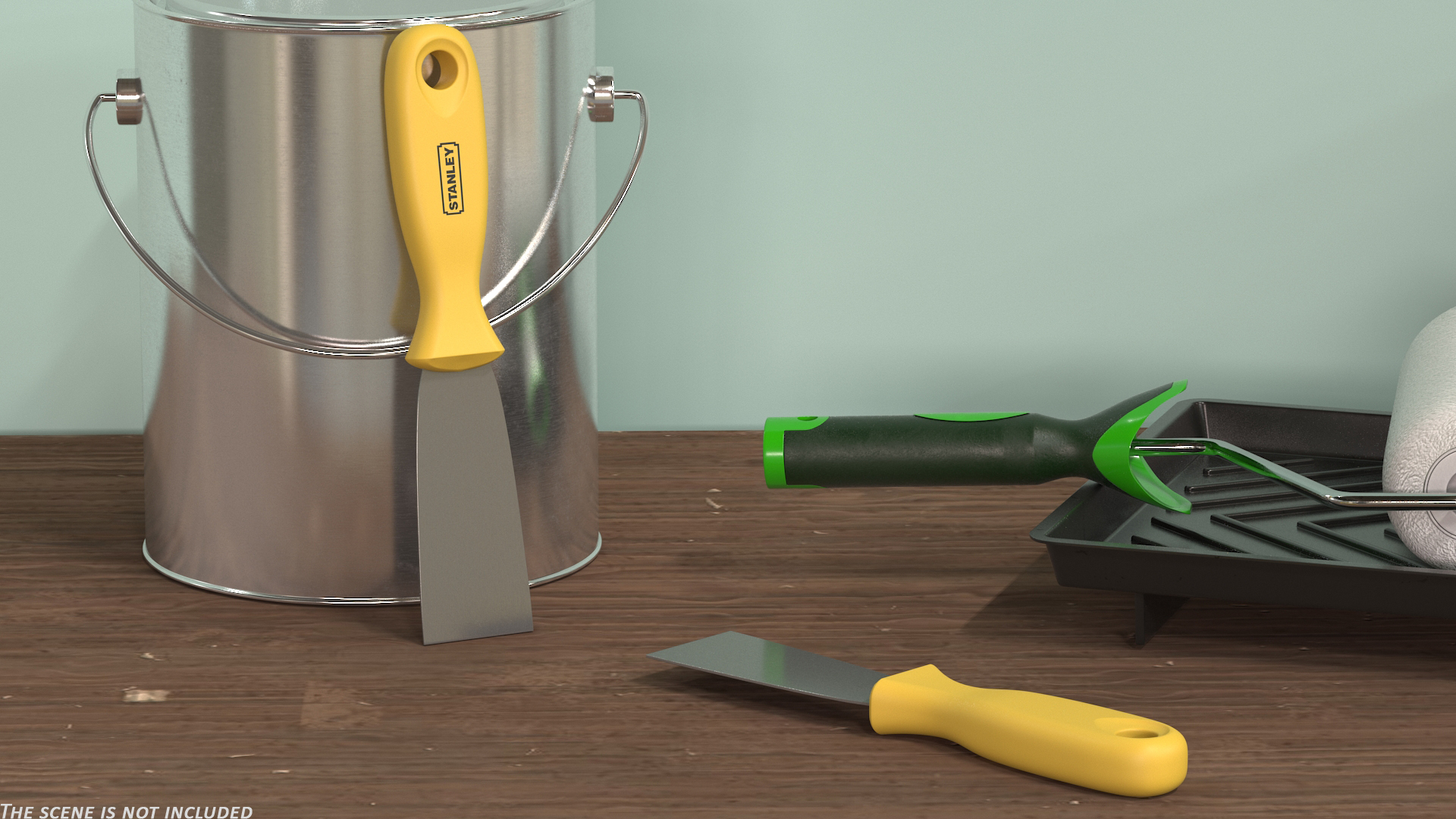 3D Stanley Scraper One and Half Inch model
