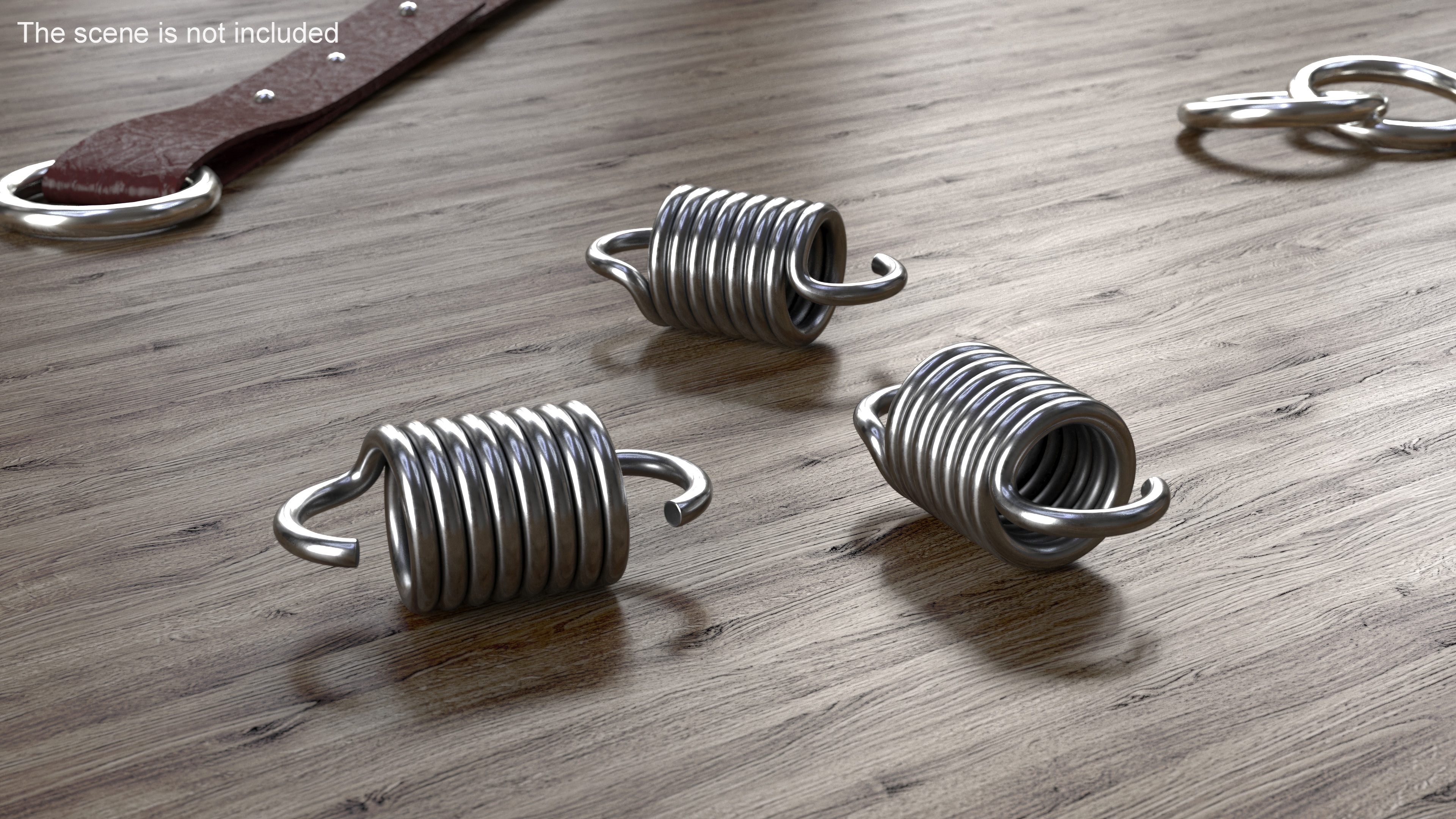 3D Thick Metal Spring model