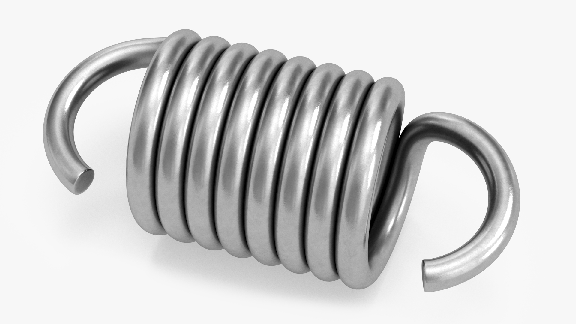 3D Thick Metal Spring model