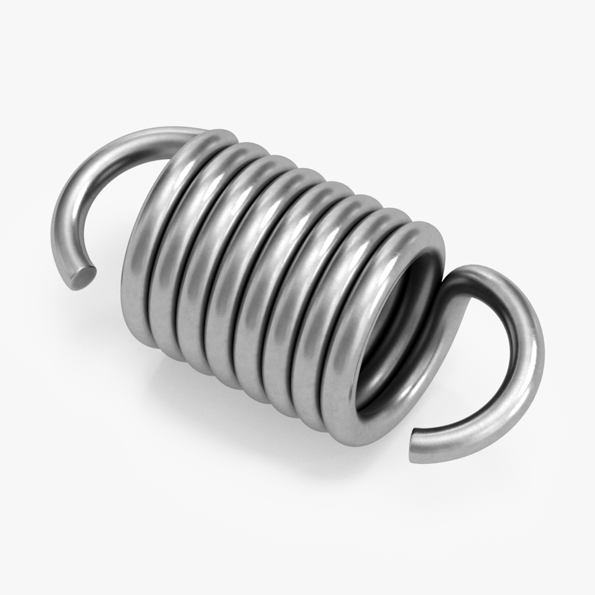 3D Thick Metal Spring model