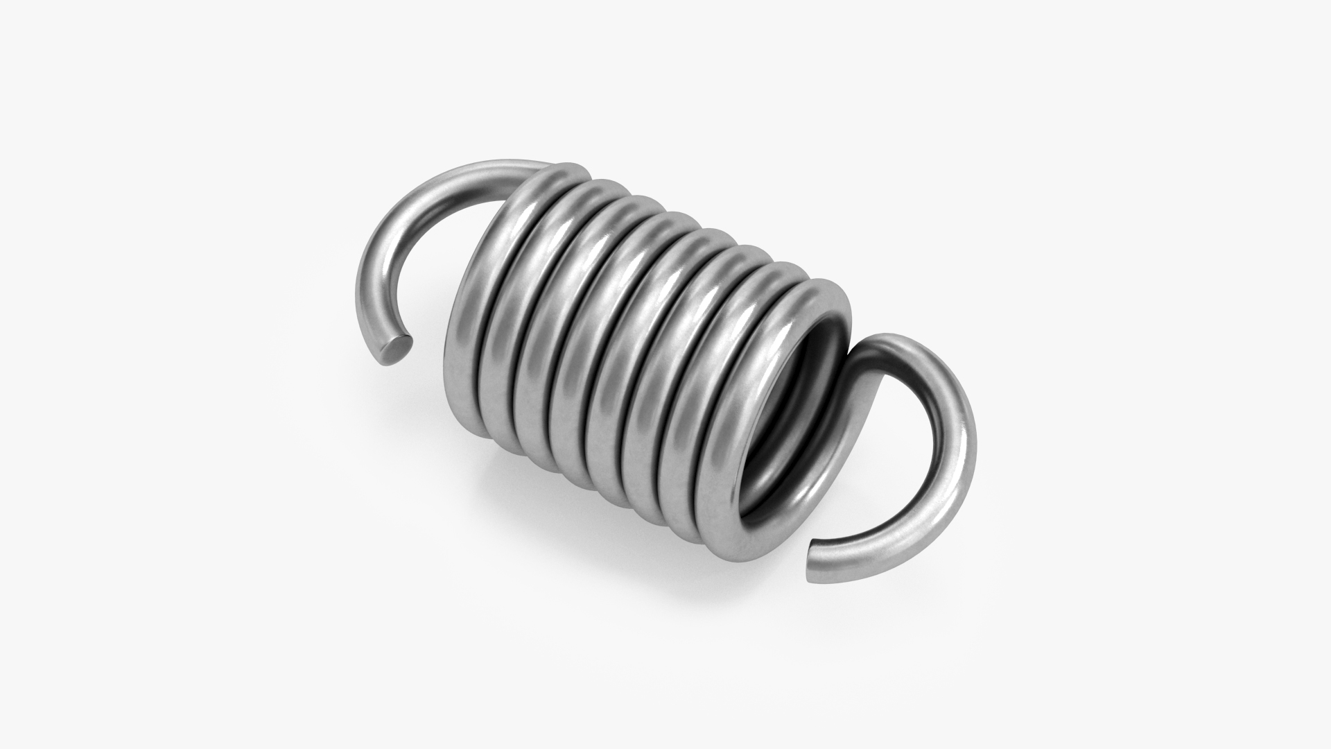 3D Thick Metal Spring model