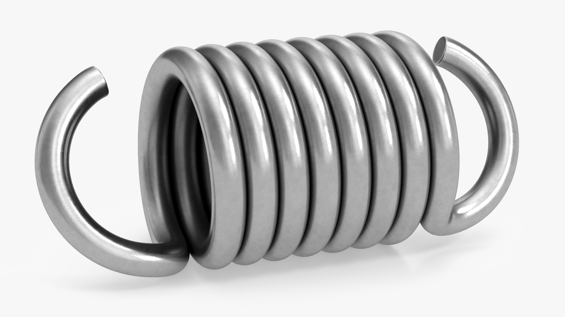 3D Thick Metal Spring model