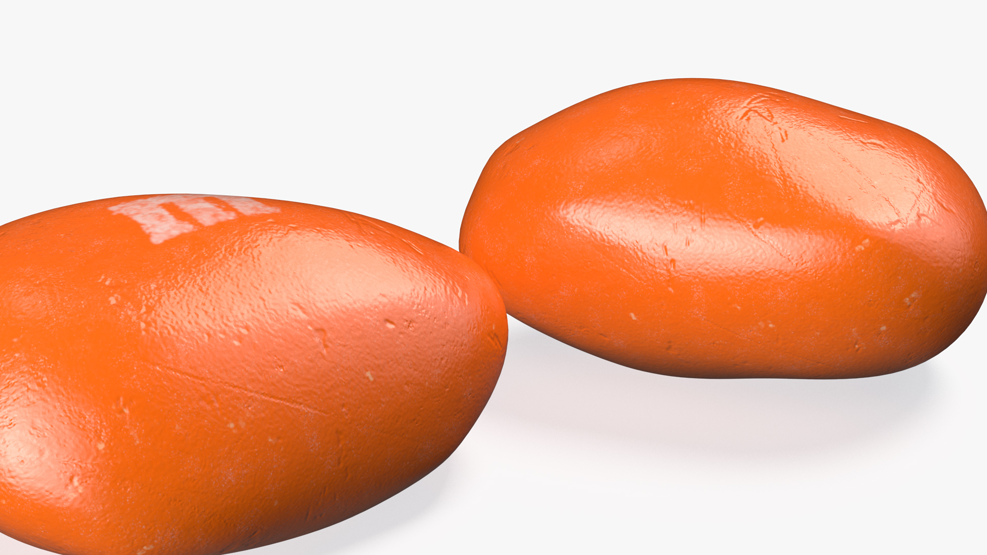 3D model M and Ms Nut Candy Orange
