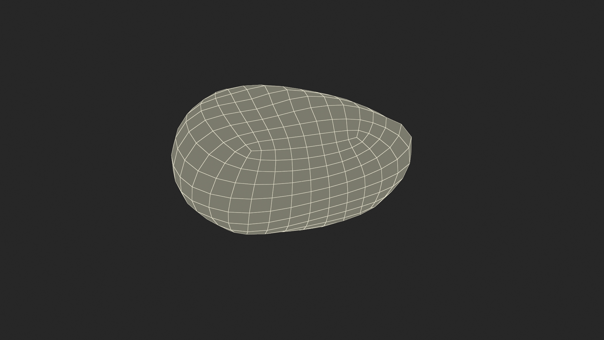 3D model M and Ms Nut Candy Orange
