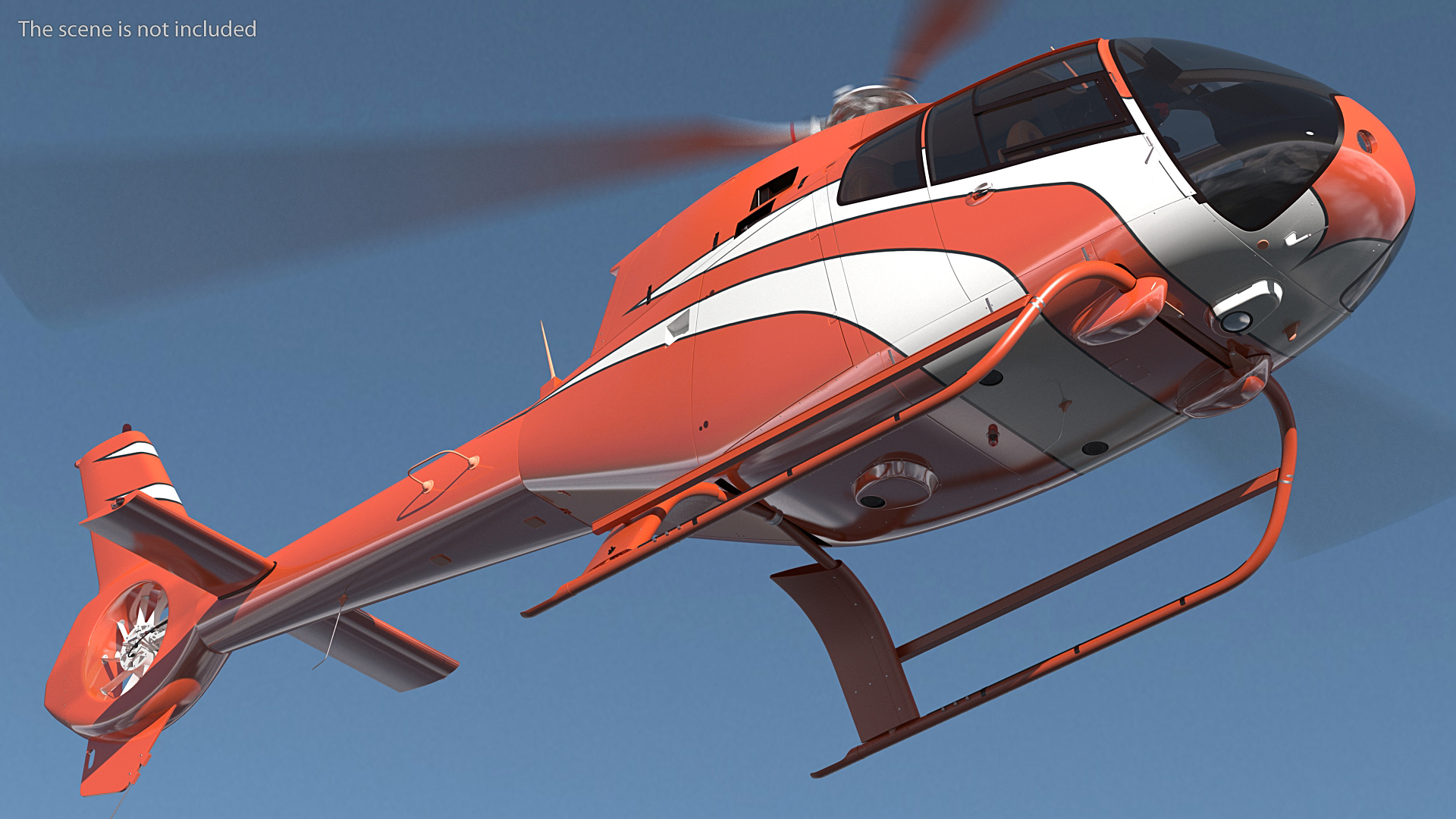 Executive Lightweight Helicopter 3D