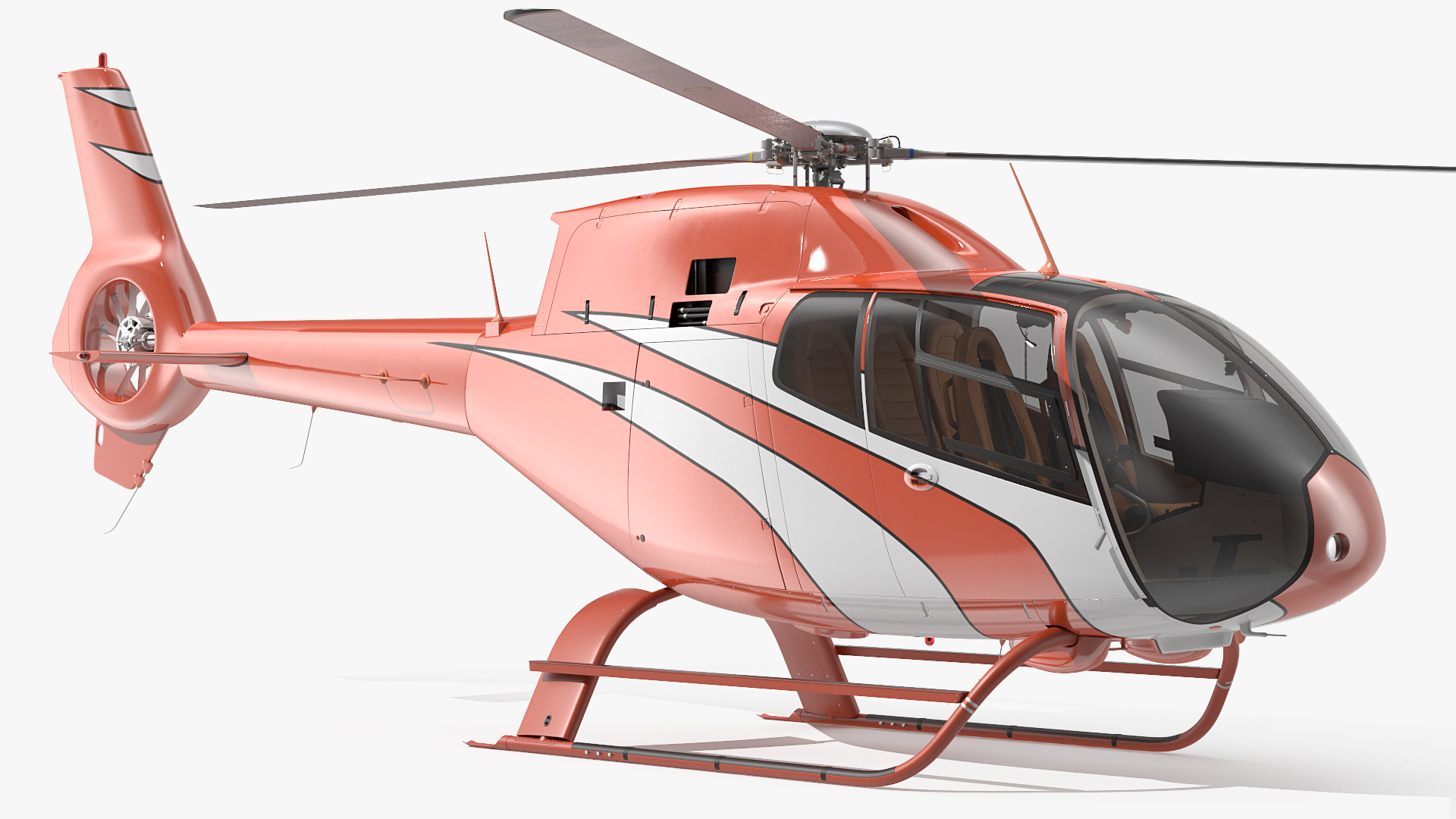 Executive Lightweight Helicopter 3D